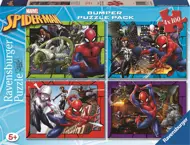 Puzzle 4x100 Spiderman