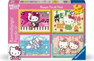 Puzzle 4x100 Hello Kitty