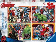 Puzzle 4x100 Mighty Avengers