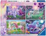 Puzzle 4x100 Unicorns