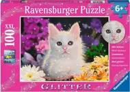 Puzzle Cat glitter