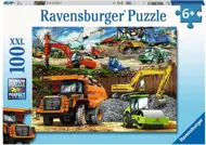 Puzzle Stavebné nákladné vozidlá XXL