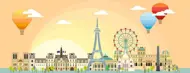 Puzzle A day in Paris panorama