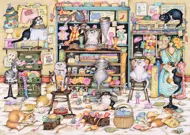 Puzzle Crazy Cat Haberdashery