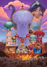 Puzzle Kolekcia Disney Castle - Jasmine