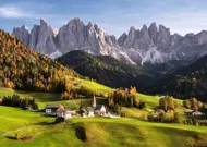 Puzzle Dolomity na jeseň