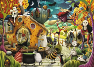 Puzzle Šťastný Halloween