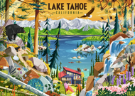 Puzzle Lake Tahoe