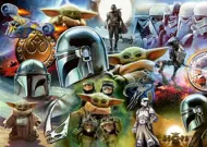 Puzzle Mandalorian and Grogu