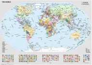 Puzzle Politická mapa sveta