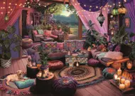 Puzzle Kleiner gemütlicher Boho-Rückzugsort