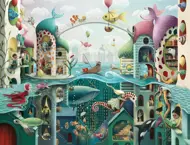 Puzzle Keby ryba mohla chodiť