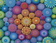 Puzzle Mandale curcubeu