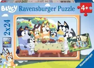 Puzzle 2x24 Bluey: Poďme na to!
