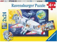 Puzzle 2x24 Cesta vesmírom
