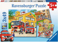 Puzzle Beh hasičov 3x49