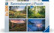 Puzzle 4x500 Four Seasons