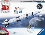 Puzzle Apollo Saturn V Rakete 3D