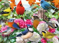 Puzzle Pasari de gradina