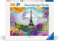 Puzzle Pohľadnica z Paríža image 2
