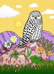 Puzzle Snowy Owl