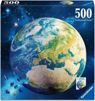 Puzzle Zem je guľatá