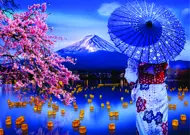 Puzzle Fuji hegység, Japán