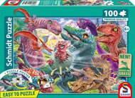 Puzzle Mali dinosauri, velike avanture