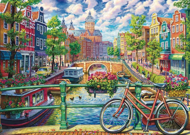 Puzzle Amsterdam canal magic