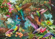 Puzzle Kolibríky