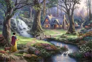 Puzzle Thomas Kinkade: Snehulienka