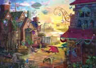 Puzzle Rose Cat Khan: Dračia pošta