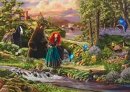 Puzzle Thomas Kinkade: Disney: Merida