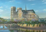 Puzzle Thomas Kinkade: Notre Dame
