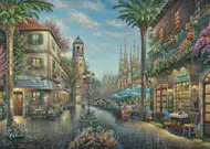 Puzzle Thomas Kinkade: Španielska kaviareň