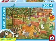 Puzzle Piknik pre zvieratá