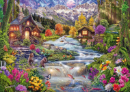 Puzzle Folyó a hegyekben