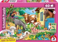 Puzzle Farm animals