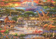 Puzzle Paradies am Kilimandscharo