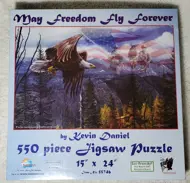 Puzzle Kevin Daniel: Nech sloboda letí navždy