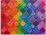 Puzzle Patchwork Rainbow