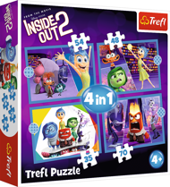 Puzzle 4v1 Inside Out 2: Emotions Rule
