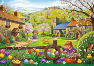 Puzzle Lov na veľkonočné vajíčka