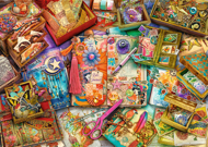 Puzzle Premium Plus Tea Time: Novinársky stôl
