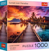 Puzzle Sunset over Paradise