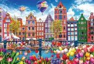 Puzzle Farebný Amsterdam