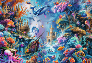 Puzzle Podvodný svet