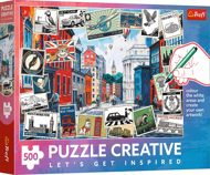 Puzzle Kreatívne: Pozdravy z Londýna