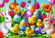 Puzzle Veľkonočná lúka
