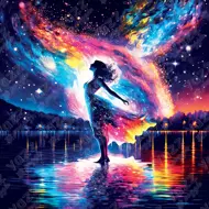 Puzzle Tanec pri jazere